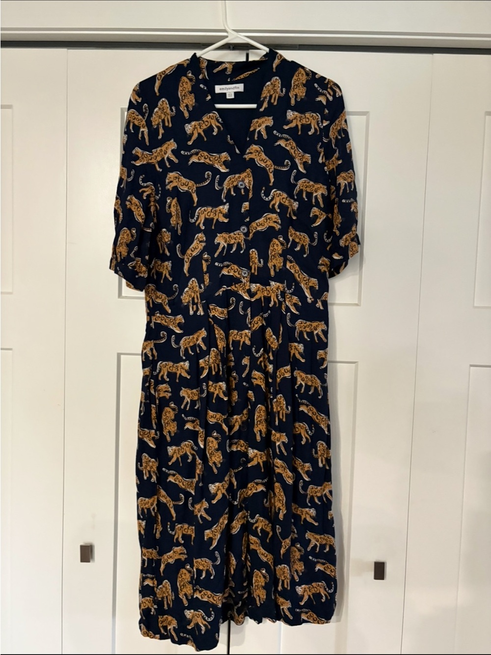 Emily & Finn Tigers Dress Large